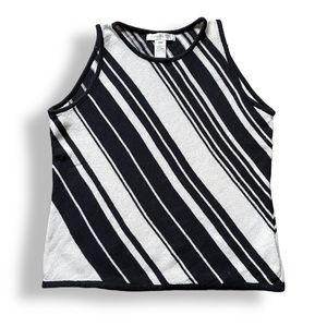 Vintage Striped Sweatervest